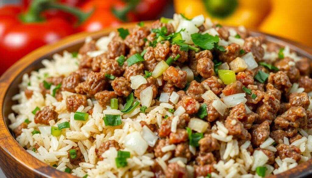 Hackfleisch-Reis-Füllung Hackfleisch-Reis-Füllung