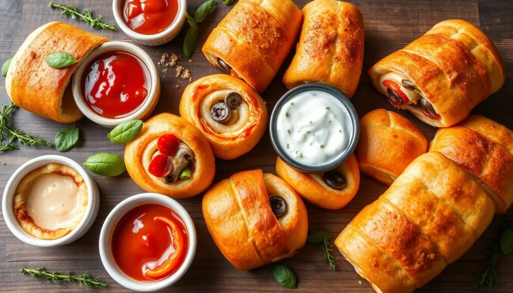 Kreative Pizzasemmeln-Variationen Kreative Pizzasemmeln-Variationen