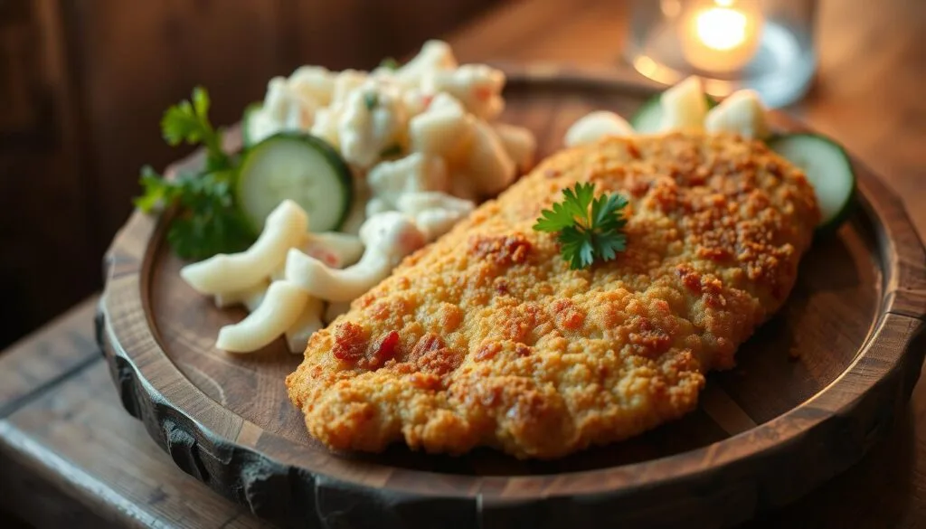paniertes schnitzel paniertes schnitzel