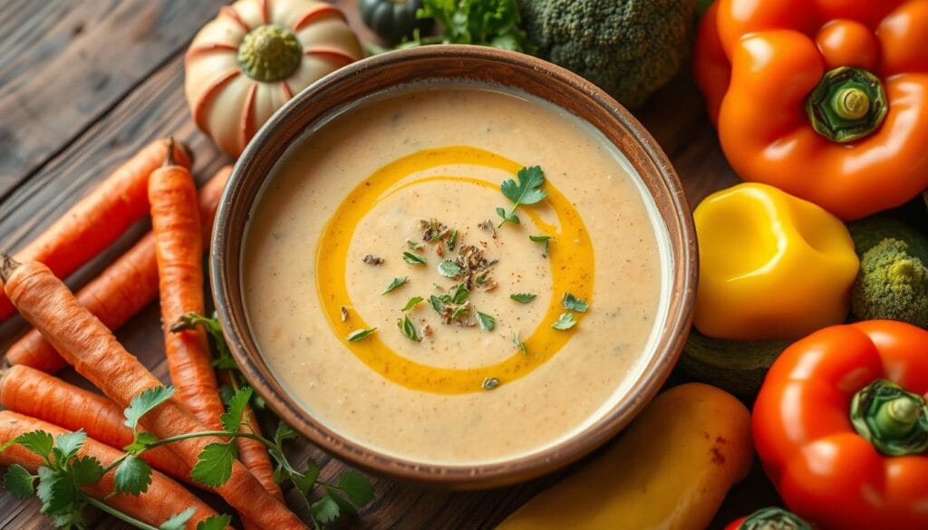 pürierte gemüsesuppe