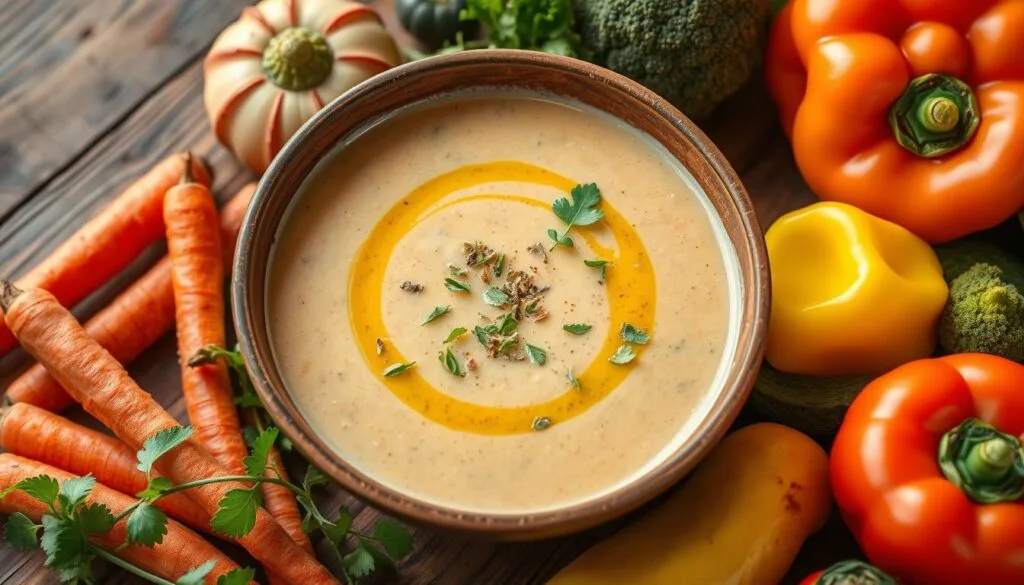 pürierte gemüsesuppe
