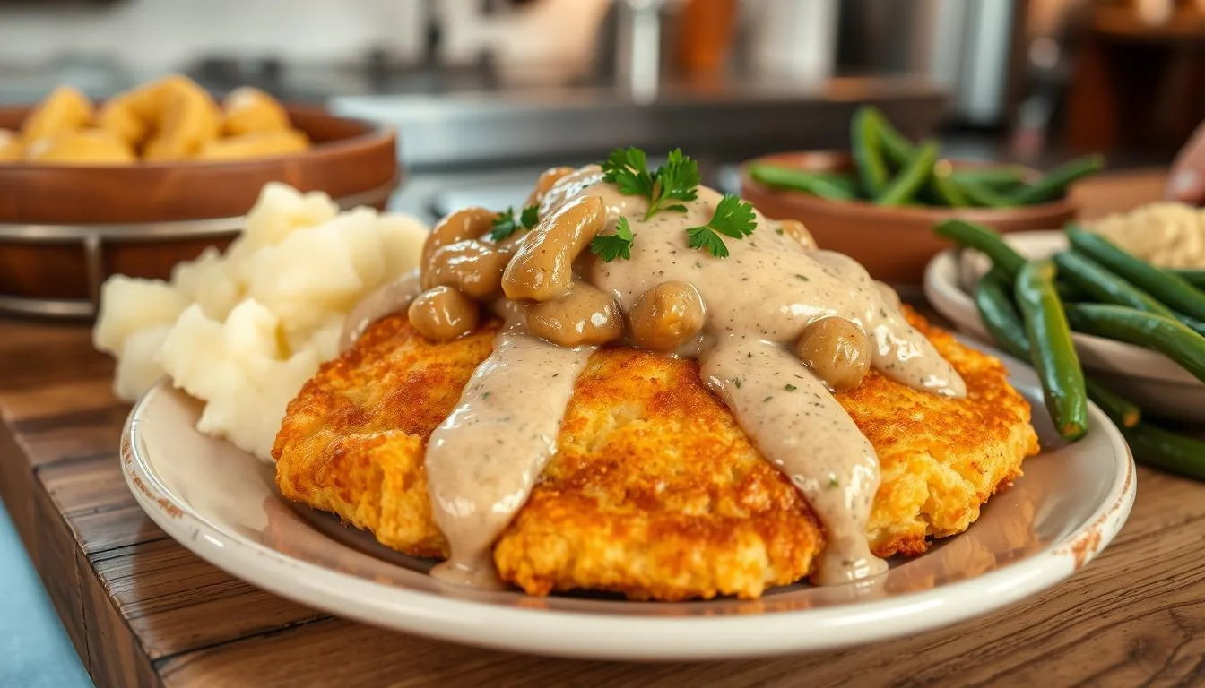 Schnitzel im Backofen mit Soße – Das perfekte Familienessen Schnitzel im Backofen mit Soße – Das perfekte Familienessen
