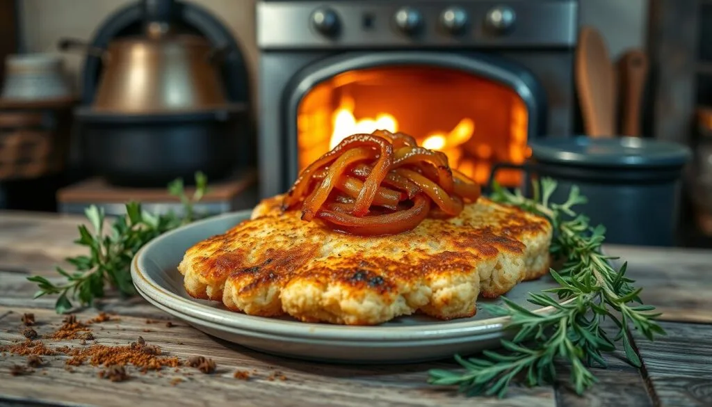 zwiebelschnitzel im backofen