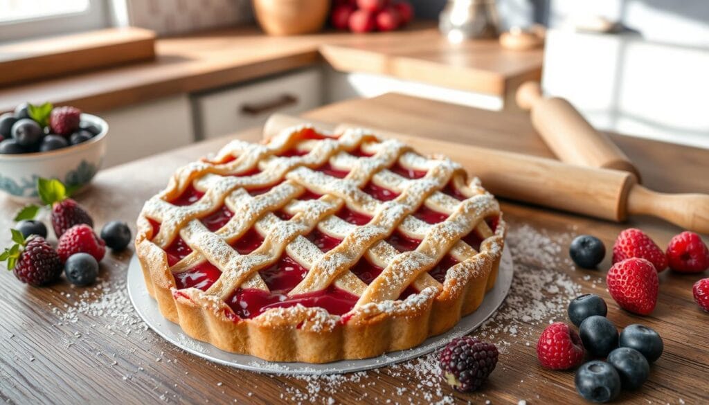 linzer torte im blech