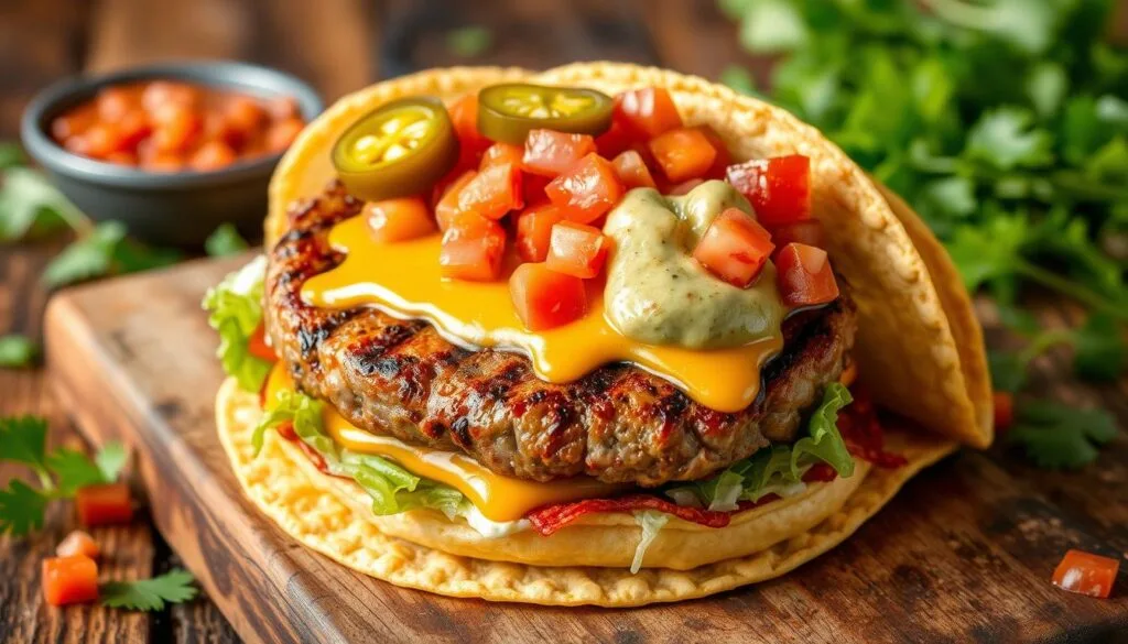 taco cheeseburger