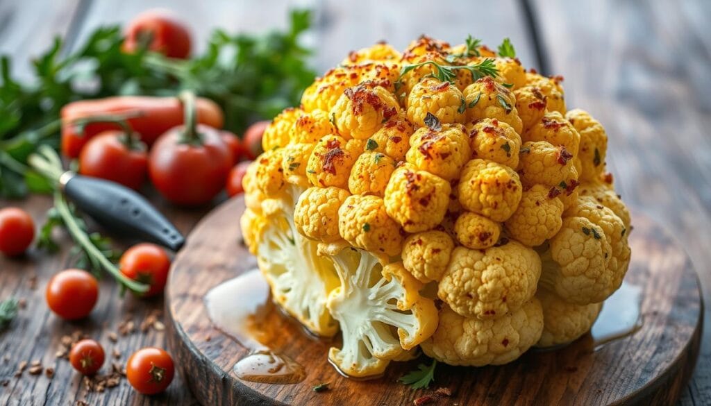 Blumenkohl Backofen