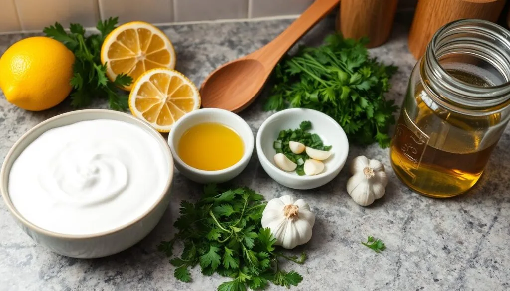Cremiges Joghurt Dressing Zubereitung Cremiges Joghurt Dressing Zubereitung