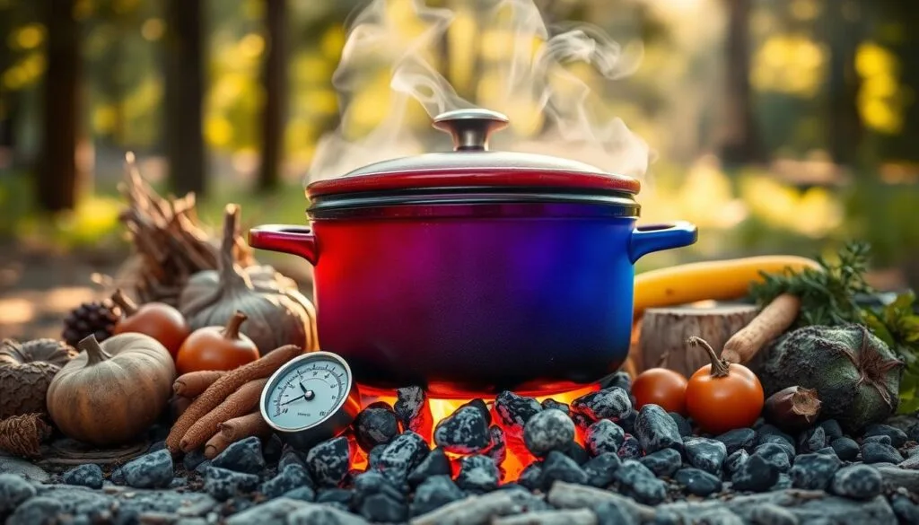 Dutch Oven Temperaturführung