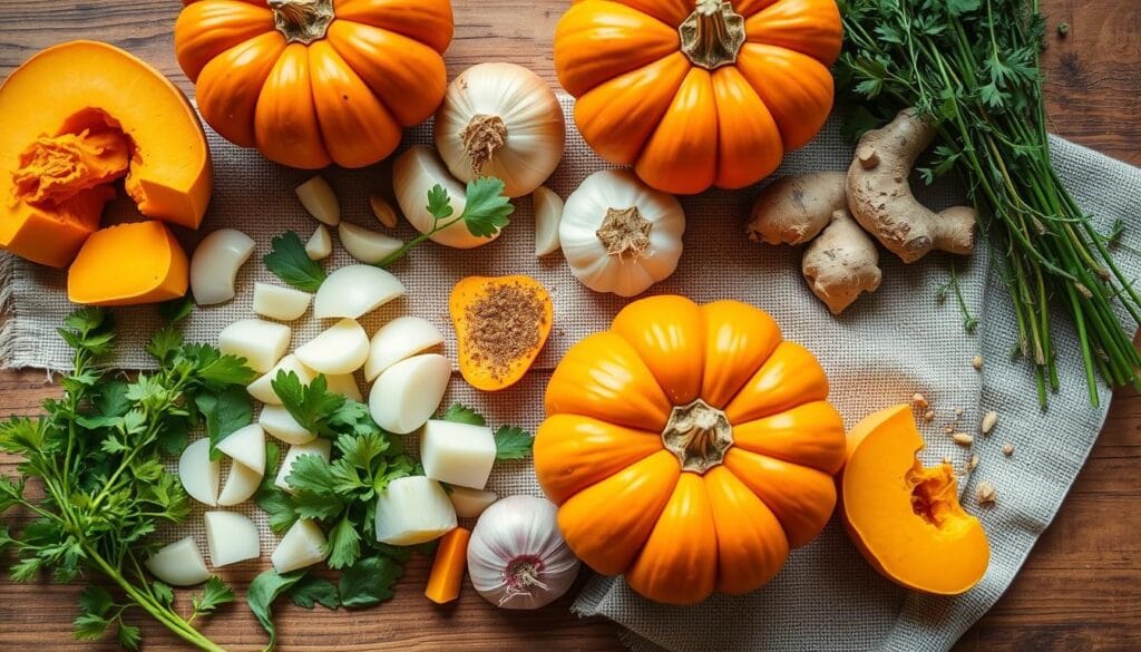 Kürbiscremesuppe Zutaten Kürbiscremesuppe Zutaten