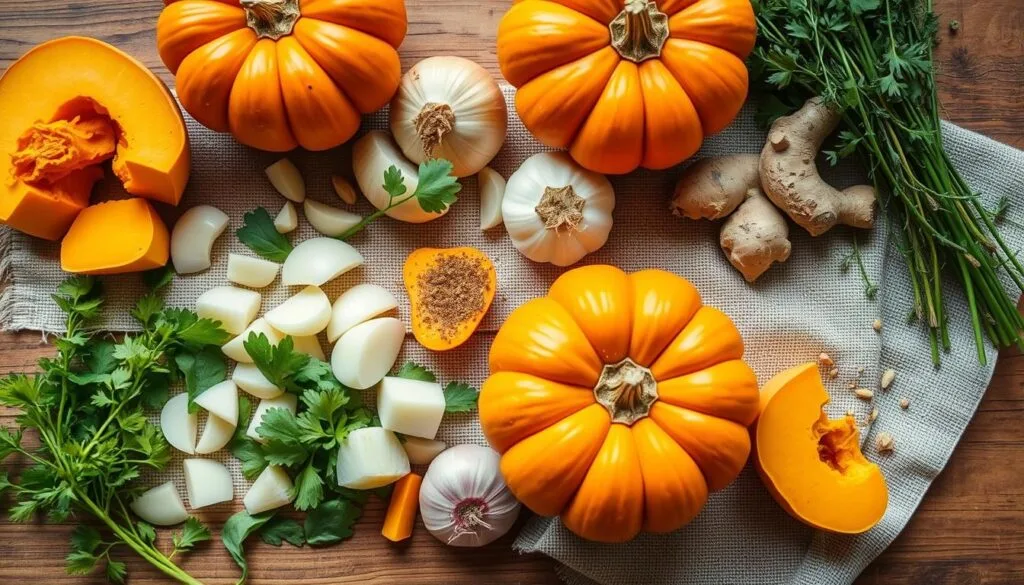Kürbiscremesuppe Zutaten Kürbiscremesuppe Zutaten