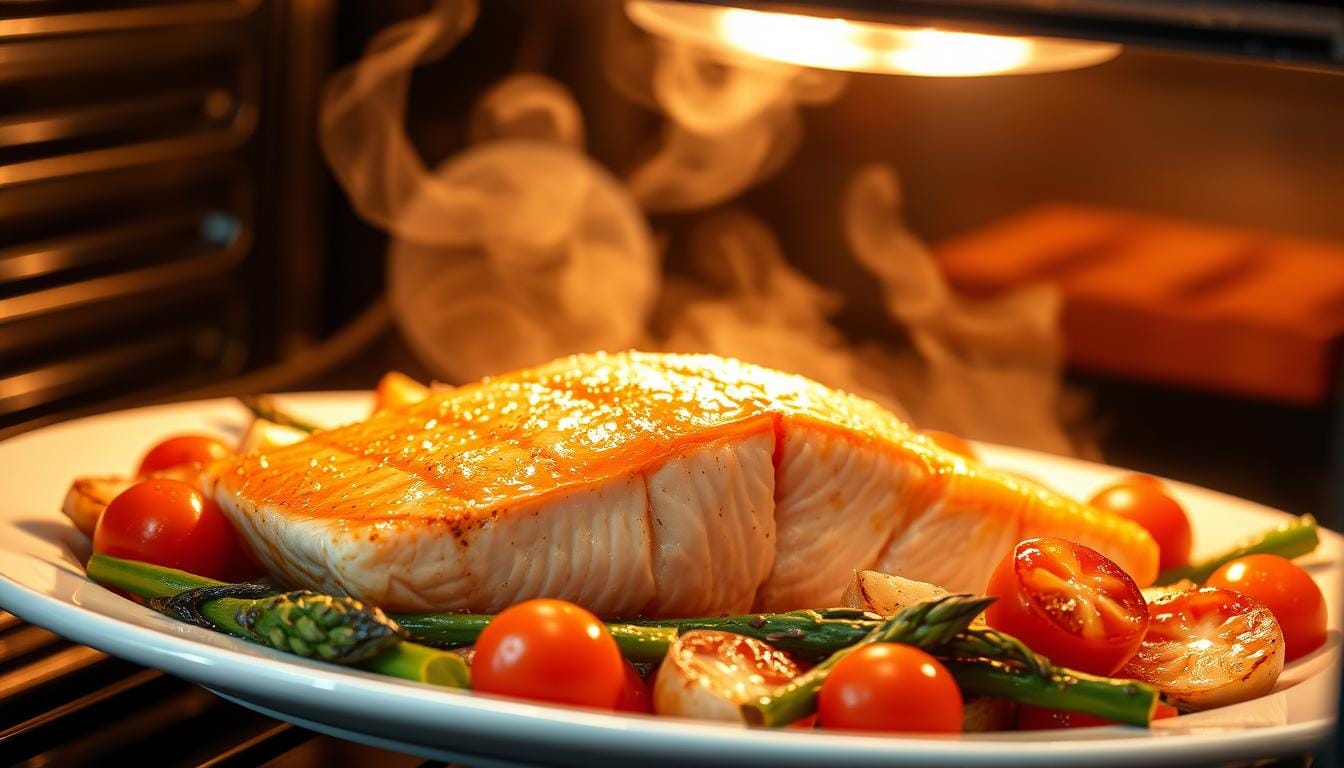 Lachs aus dem Ofen