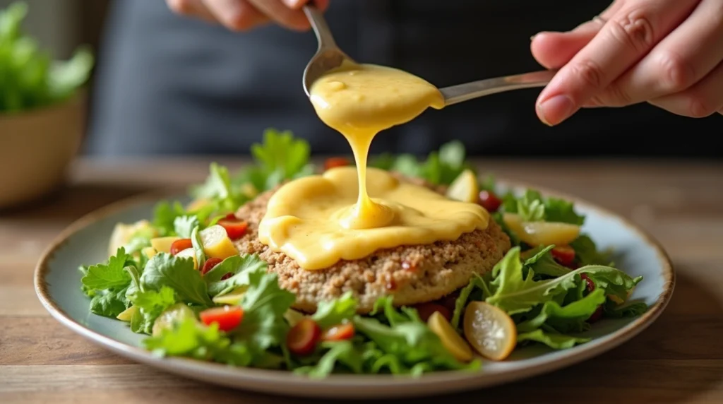 honig-senf-dressing wie im restaurant