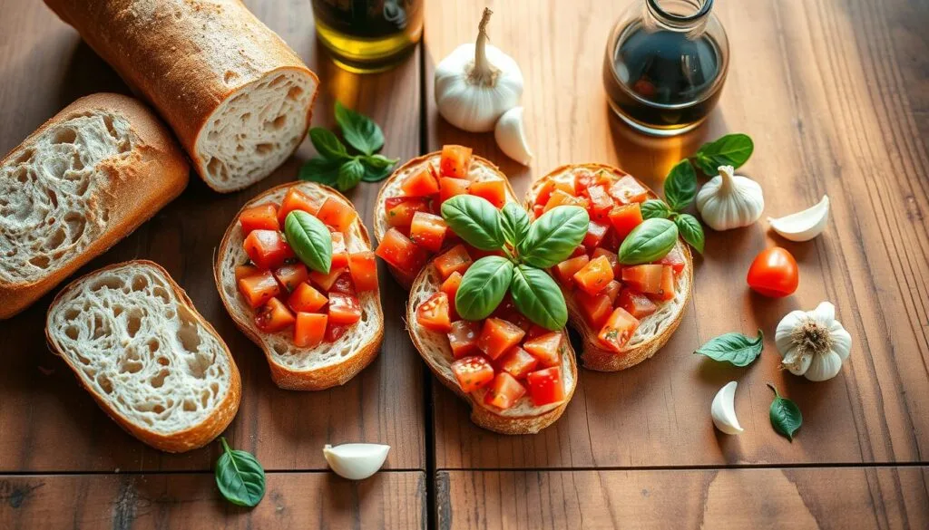 Bruschetta Zubereitung Bruschetta Zubereitung