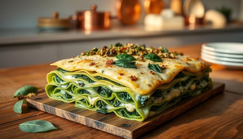 Spinatlasagne Rezept