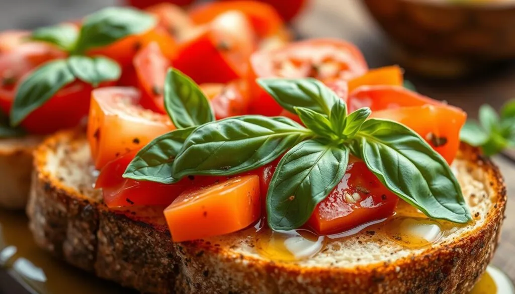 Traditionelle italienische Bruschetta Ursprung Traditionelle italienische Bruschetta Ursprung