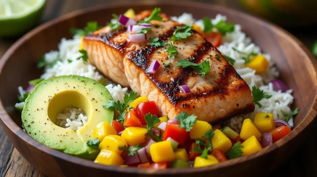 gegrillter Lachs