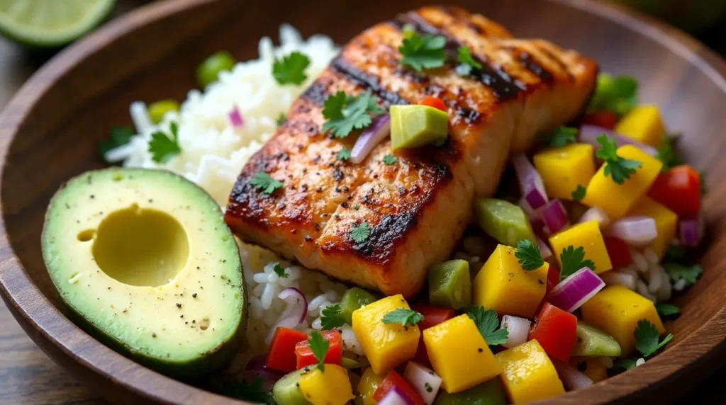 gegrillter Lachs