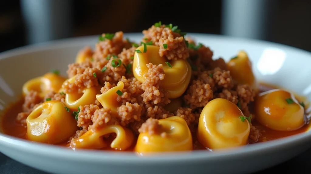 Cremige Tortellini-Pfanne