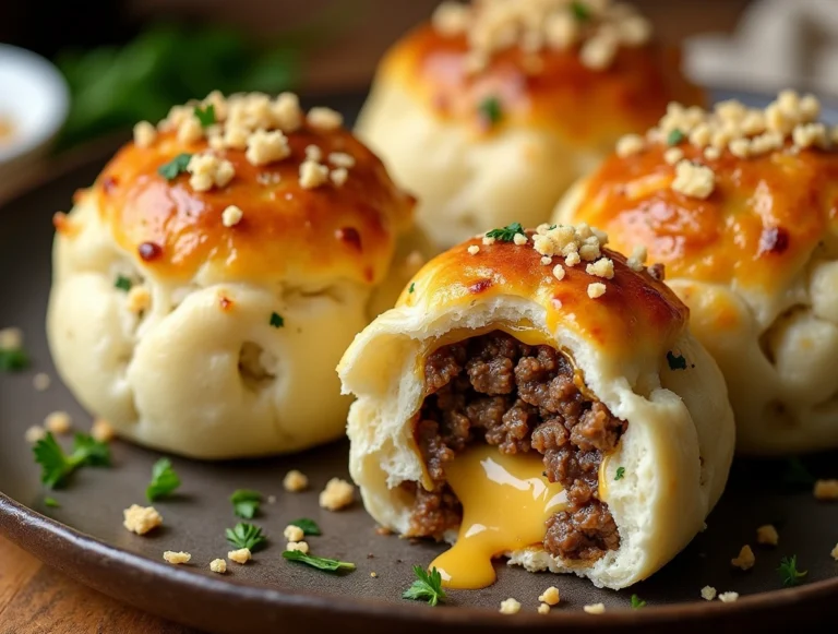 Cheeseburger Bombs