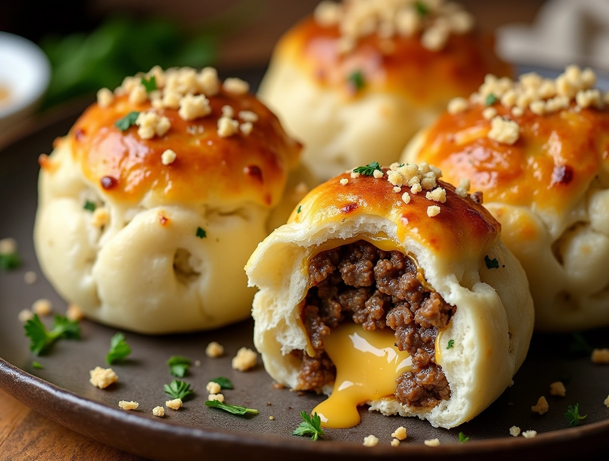 Cheeseburger Bombs