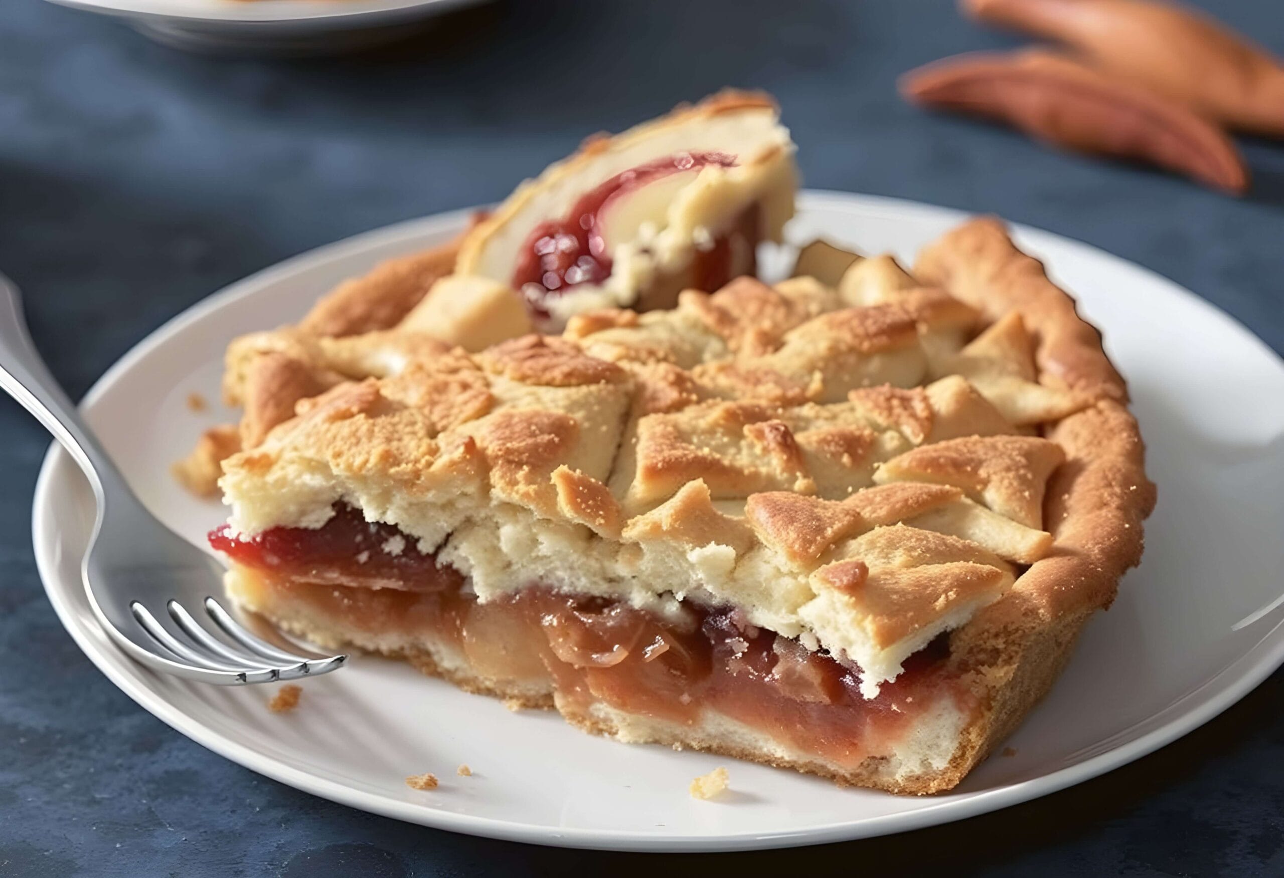 Apfel-Himbeer-Kuchen