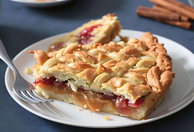Apfel-Himbeer-Kuchen