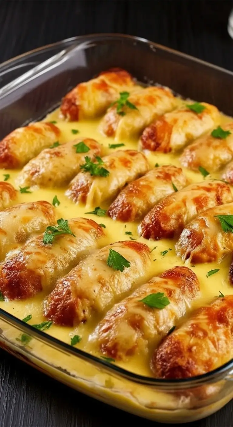 Gefüllte Kohlrouladen