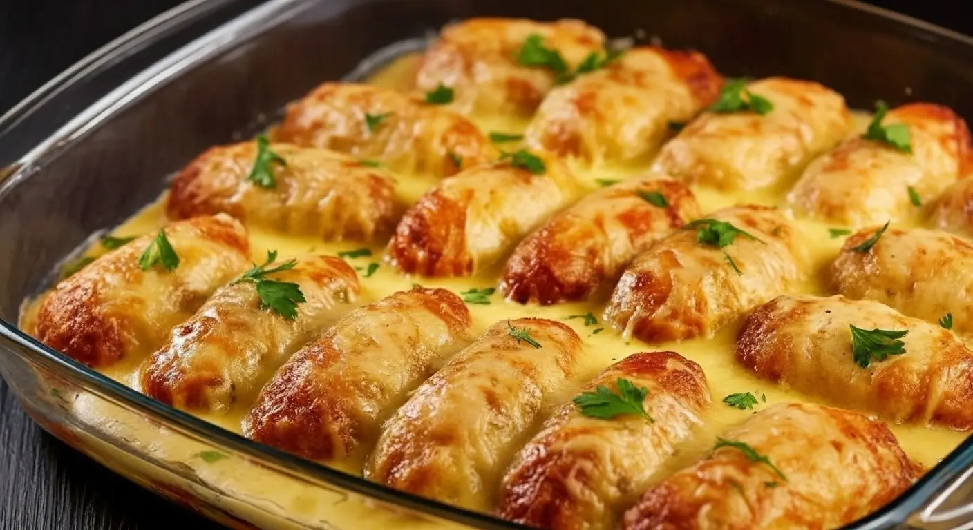 Gefüllte Kohlrouladen