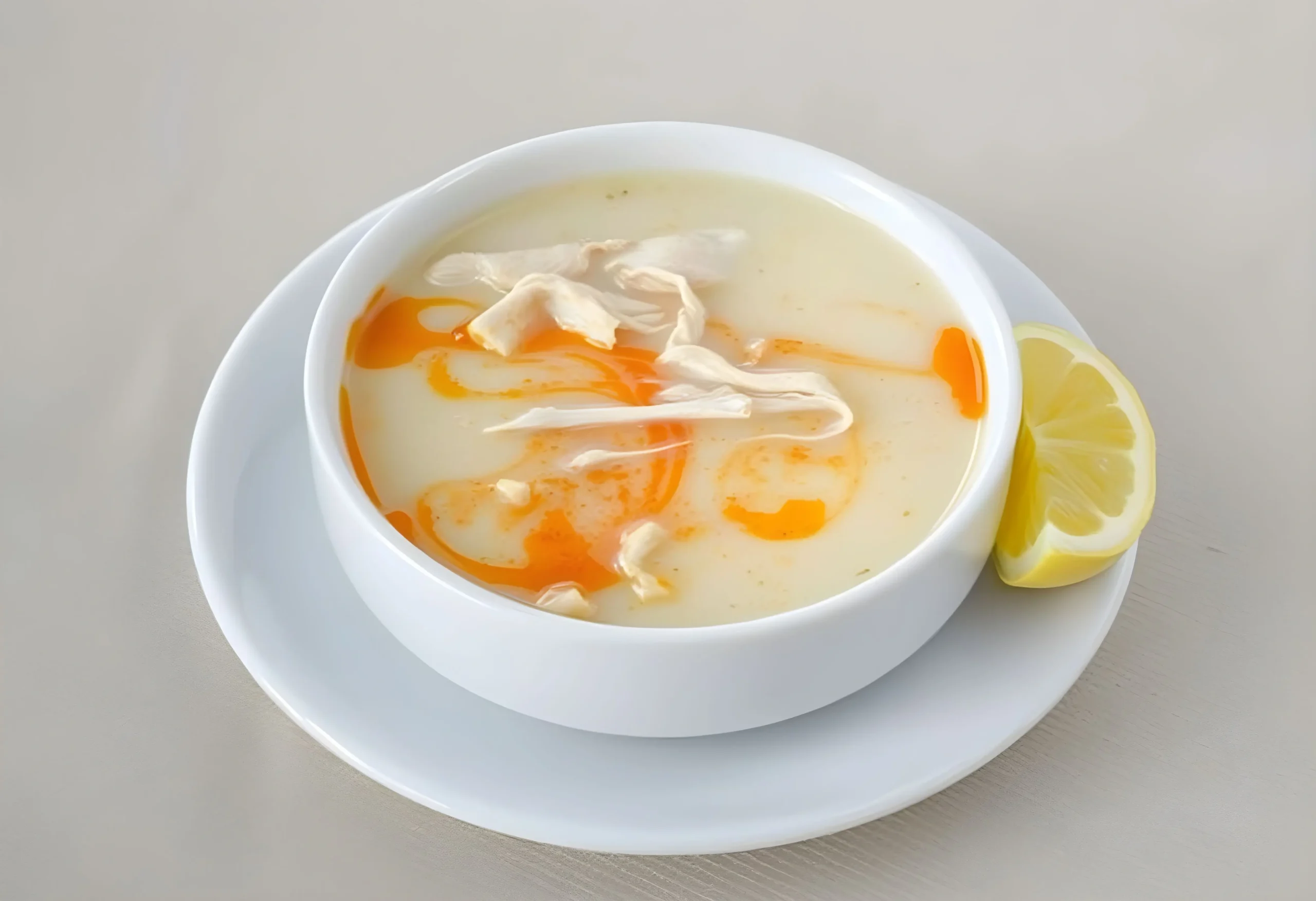 Joghurt-Hühnersuppe