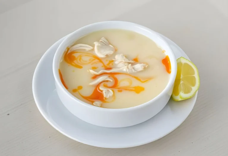 Joghurt-Hühnersuppe