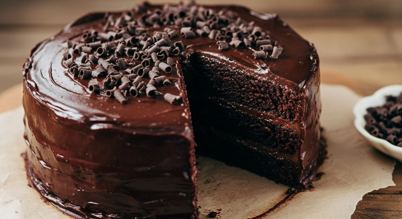 Saftiger Schokoladenkuchen