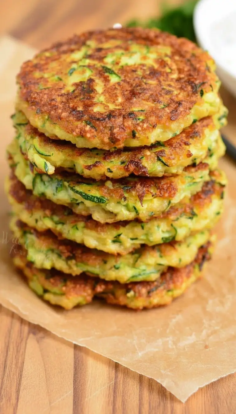 Zucchini Fritters Rezept