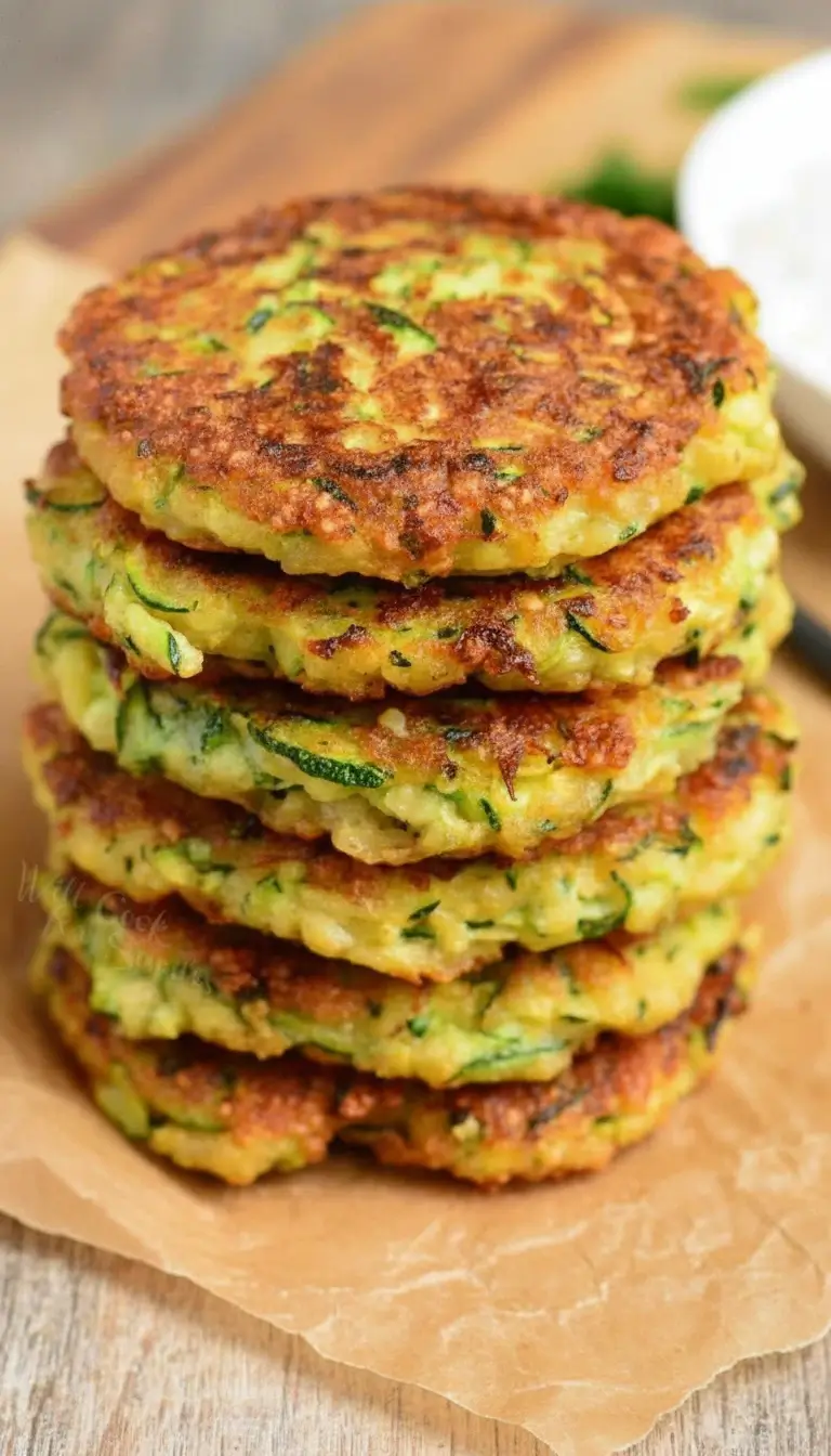 Zucchini Fritters Rezept